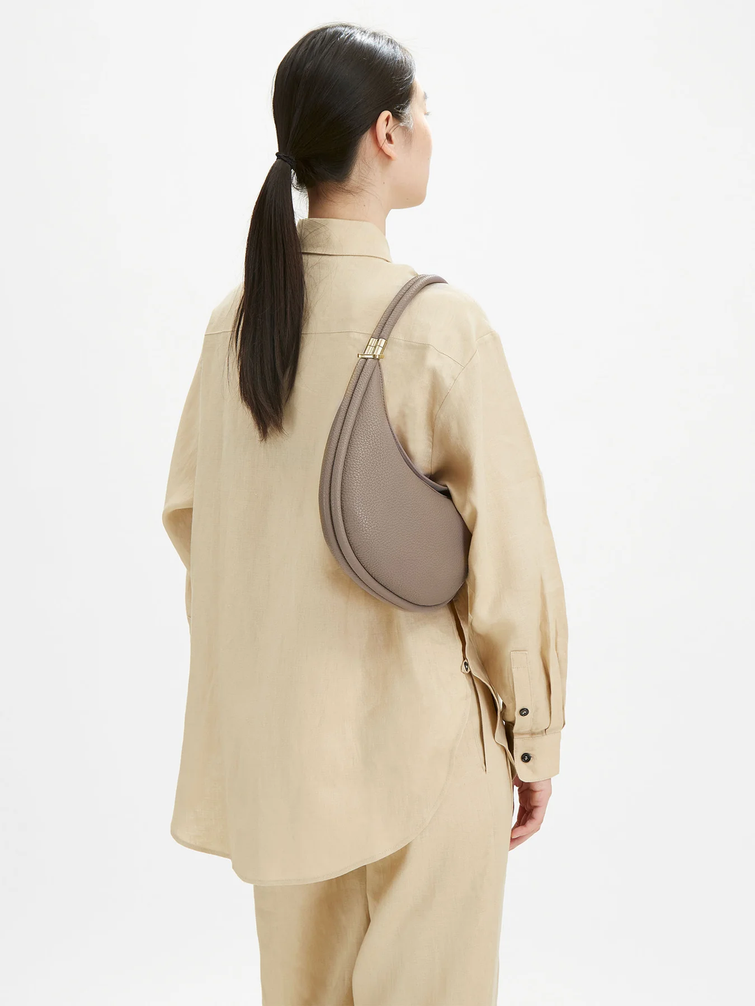 Luna Bag Blush - Borsa rosa pelle vegana | Performa Milano