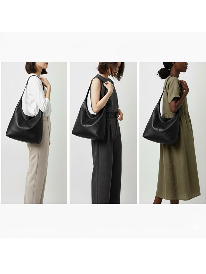 Nerea - Borsa minimalista pelle vegana biodegradabile | Performa Milano