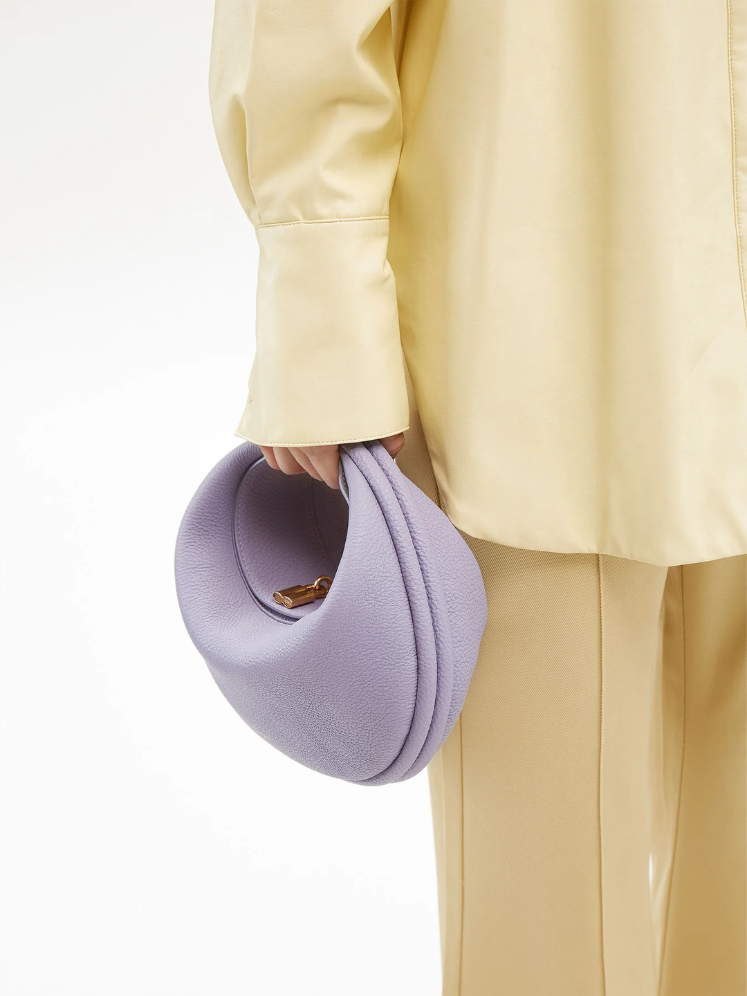 Luna Bag Lavanda - Borsa lilla pelle vegana | Performa Milano