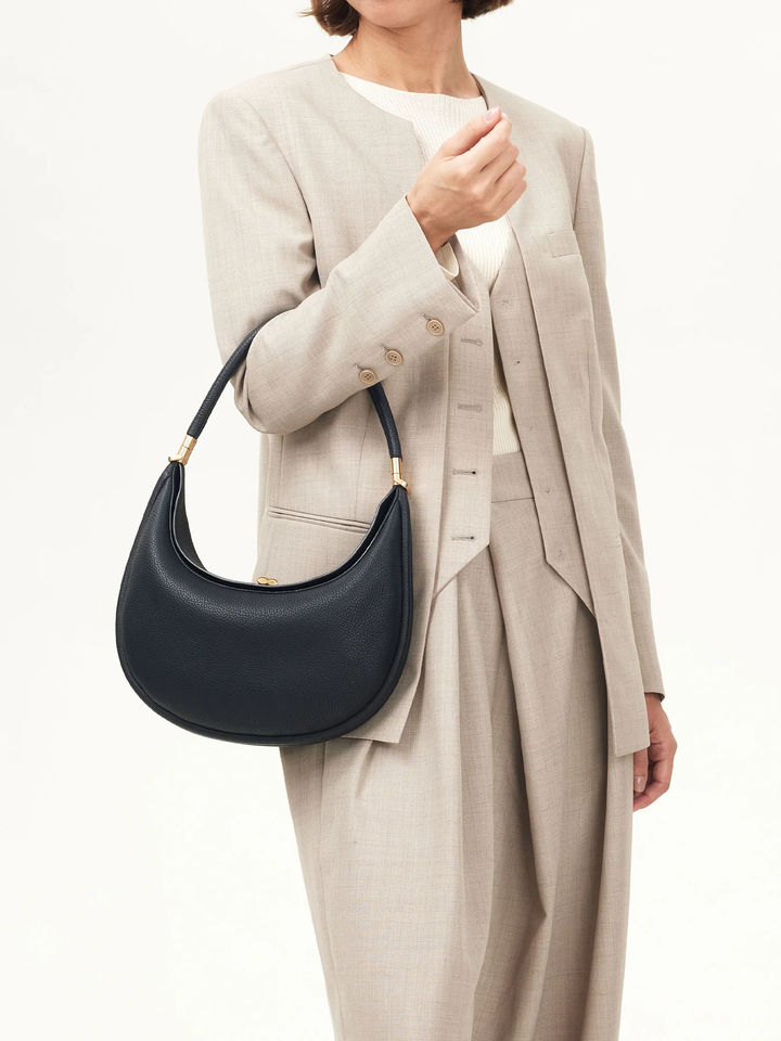 Luna Bag Amber - Borsa vegan leather artigianale italiana | Performa Milano