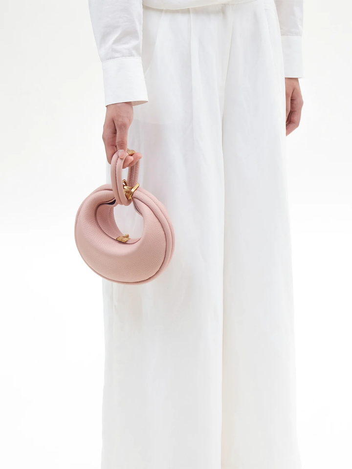 Luna Bag Almond - Borsa beige pelle vegana | Performa Milano
