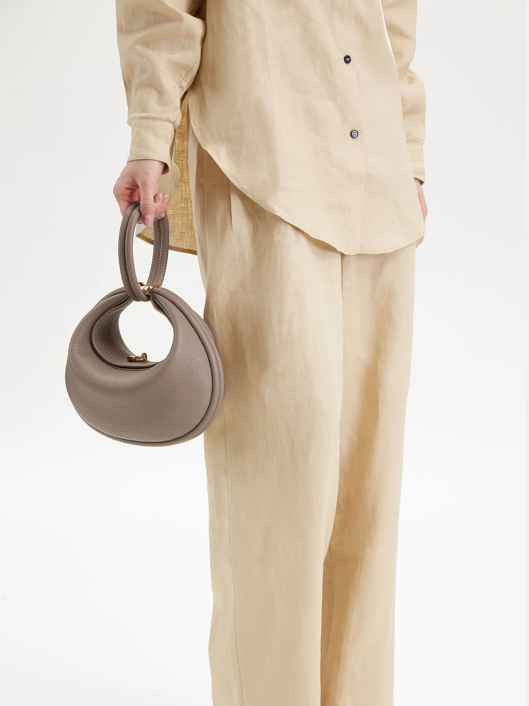 Luna Bag Blush - Borsa rosa pelle vegana | Performa Milano