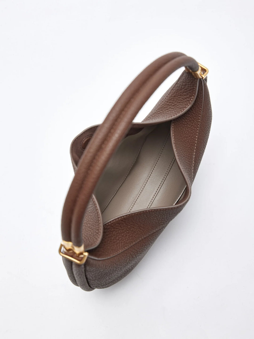 Luna Bag Cacao - Borsa marrone vegan leather | Performa Milano