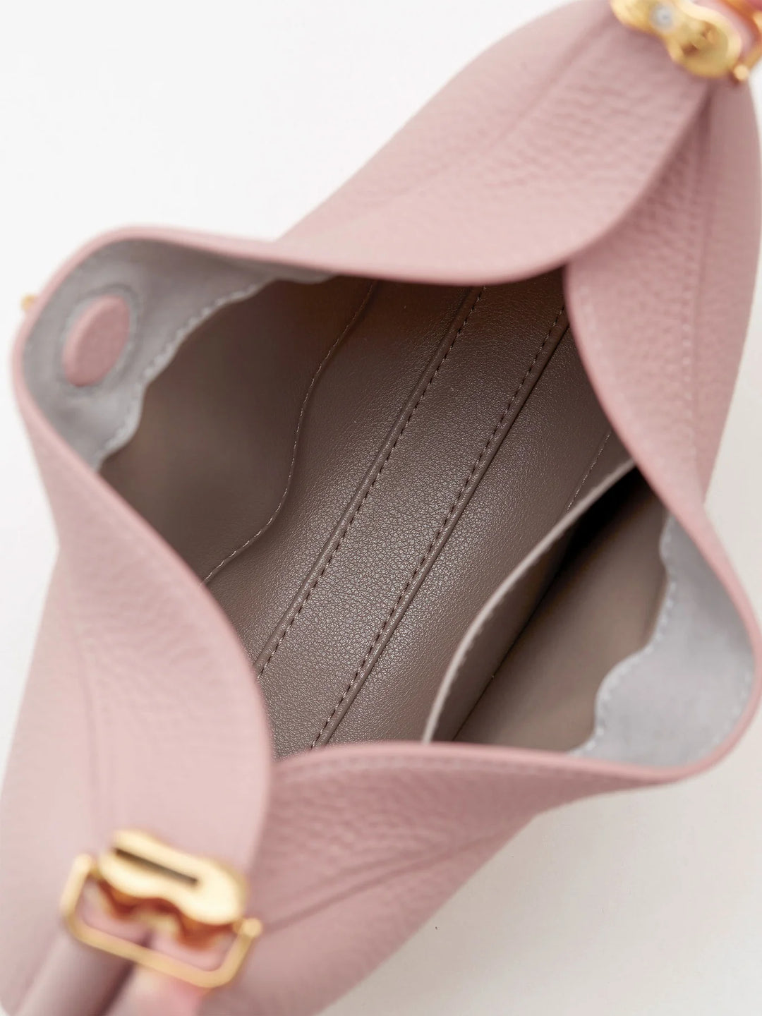 Luna Bag Almond - Borsa beige pelle vegana | Performa Milano