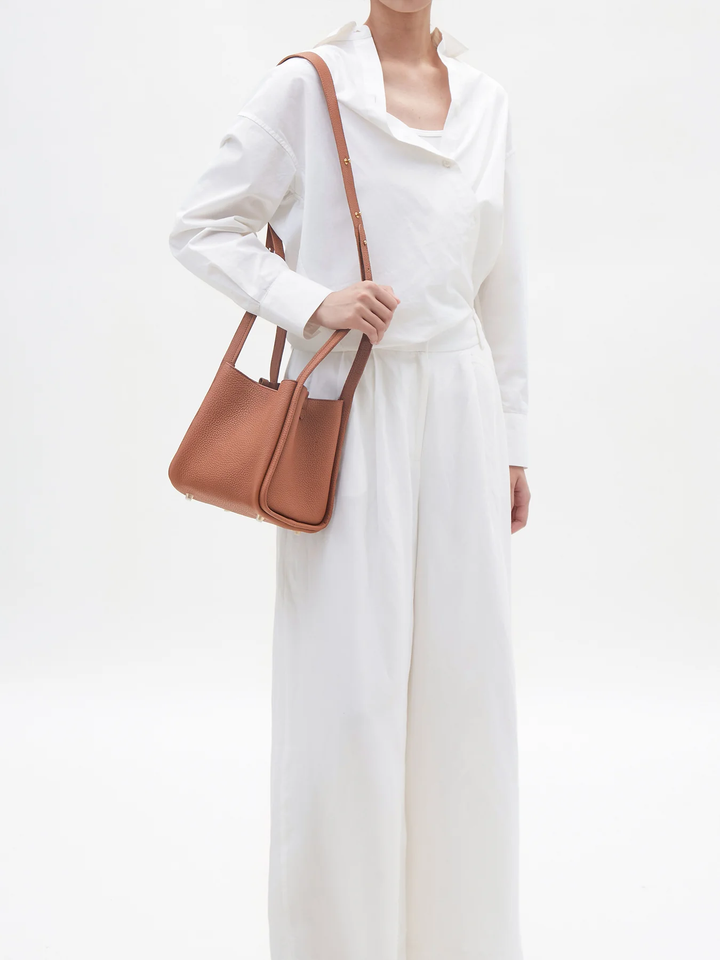 Sea Bag Noir - Borsa vegan leather nera elegante | Performa Milano